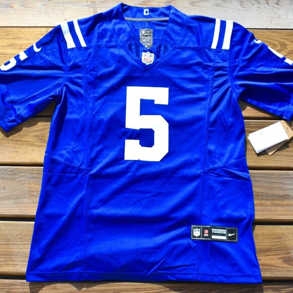 New Anthony Richardson Indianapolis Colts Blue Football Jersey Adult Mens XXL - Picture 2 of 2